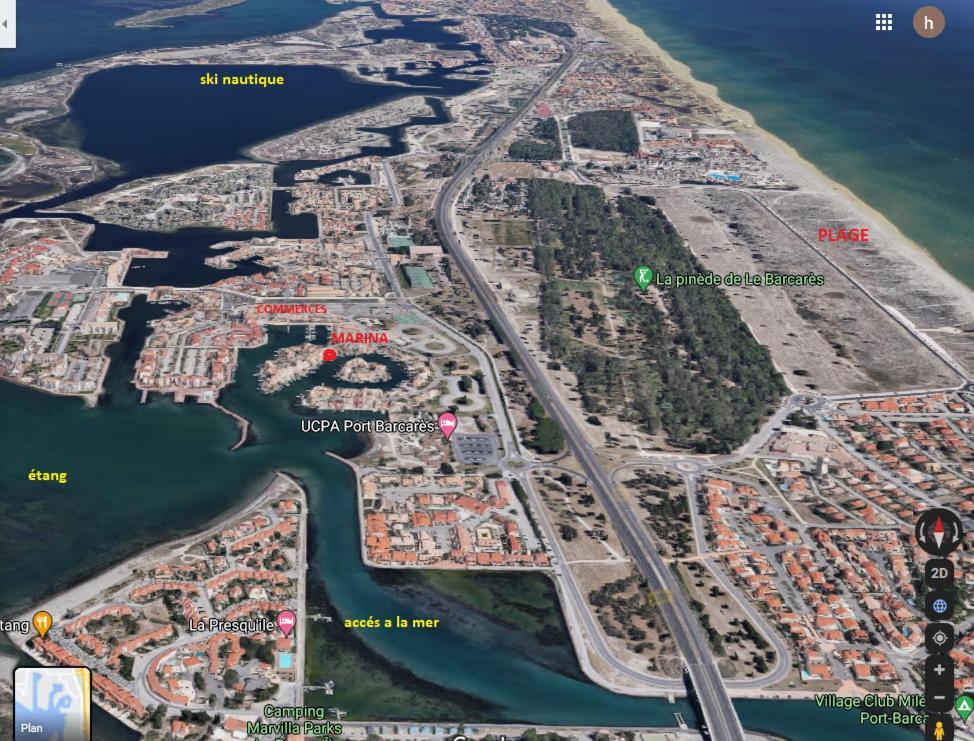 Marina Les Pieds Dans L Eau Le Barcarès Exterior foto